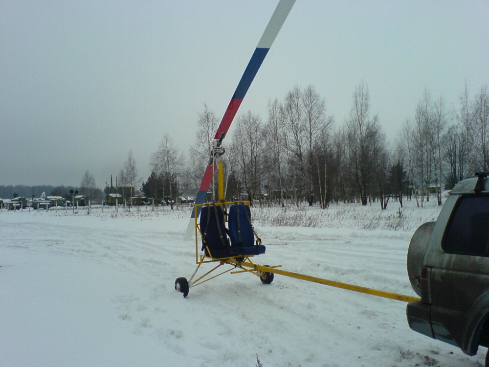 Simulator gyroplane RUS-T