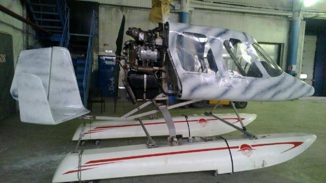 Autogyro RUS floats